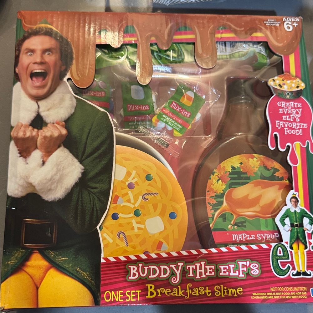 Buddy the Elf's Breakfast Slime Playset